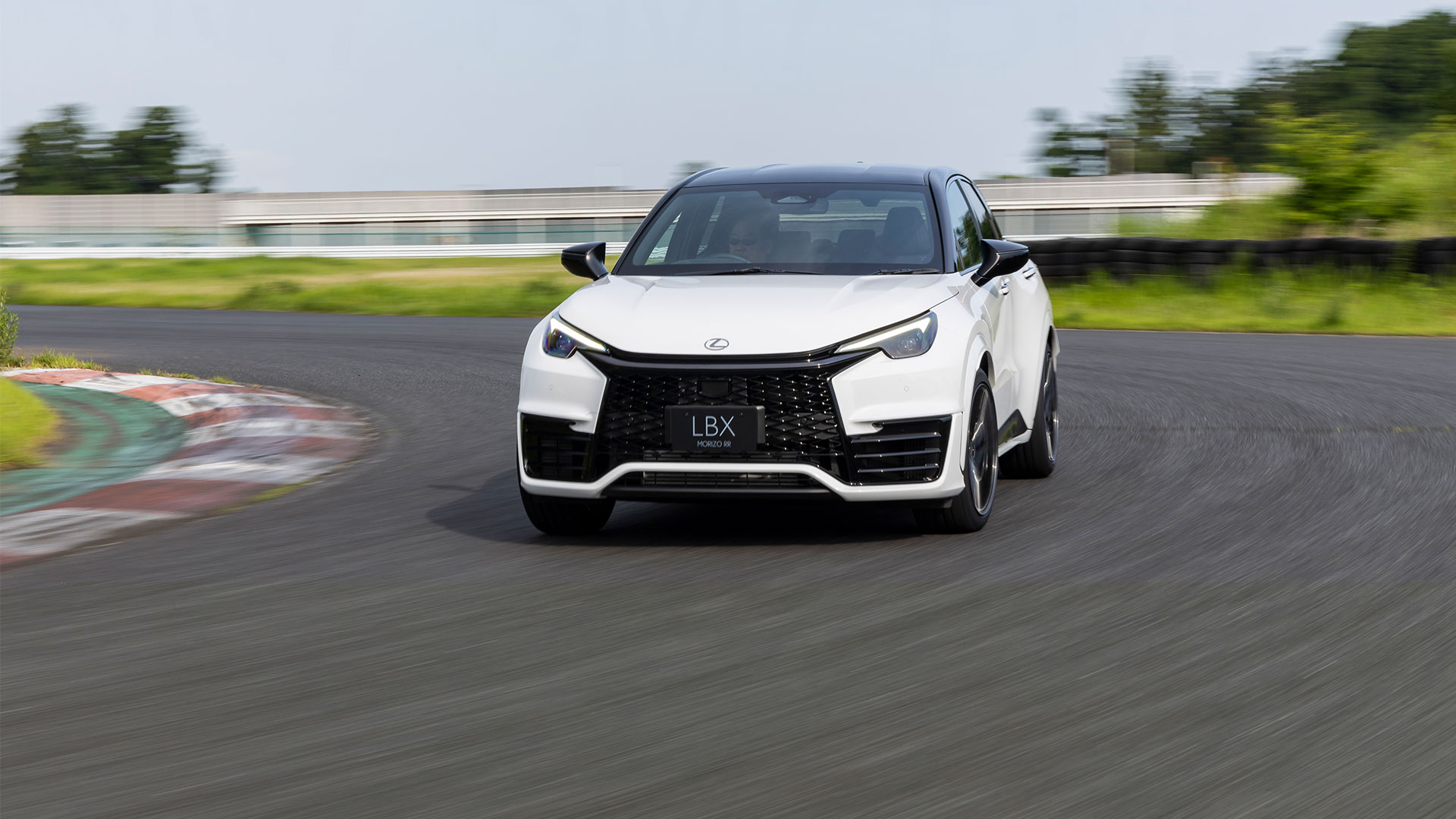 Lexus LBX Morizo RR. Pre-production model shown.
