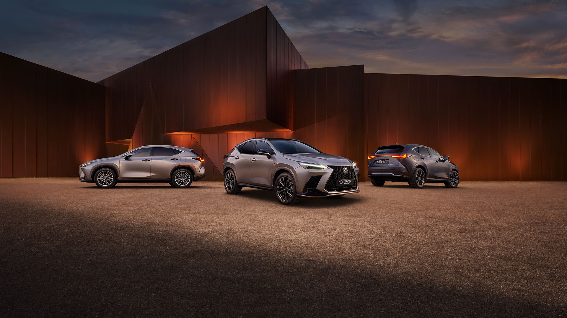 The Lexus NX range