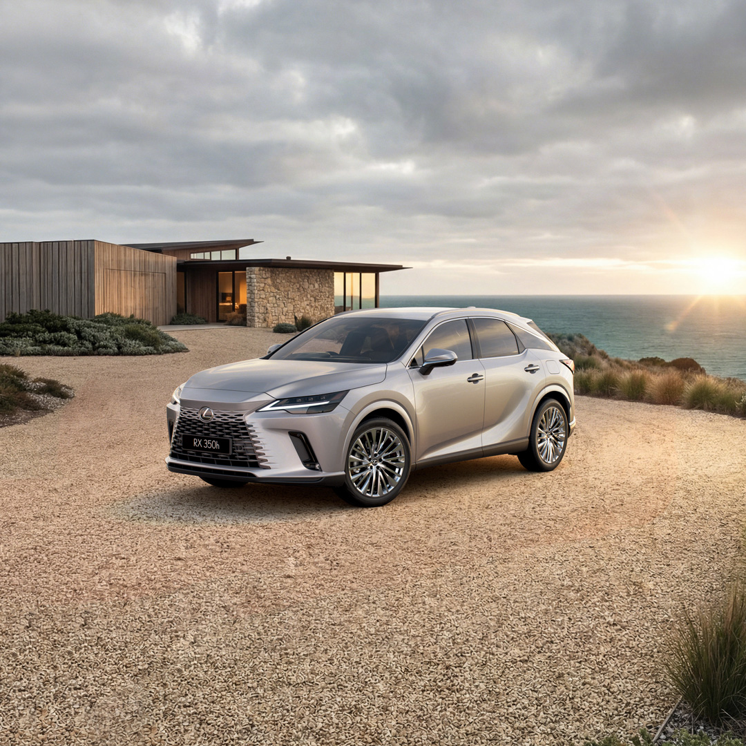 RX 350h AWD Sports Luxury in Sonic Iridium
