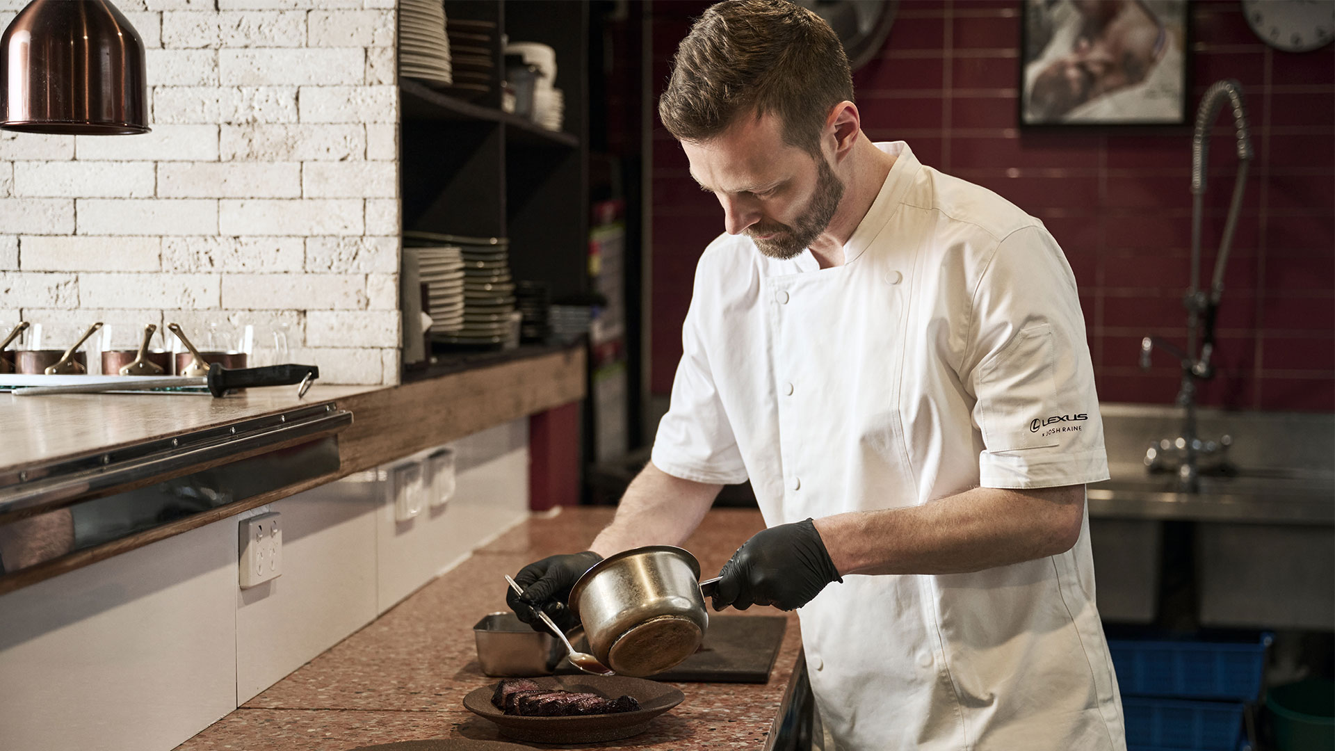 Acclaimed chef Josh Raine will help create amazing experiences for guests with a bold new restaurant concept for LANDMARK by Lexus.