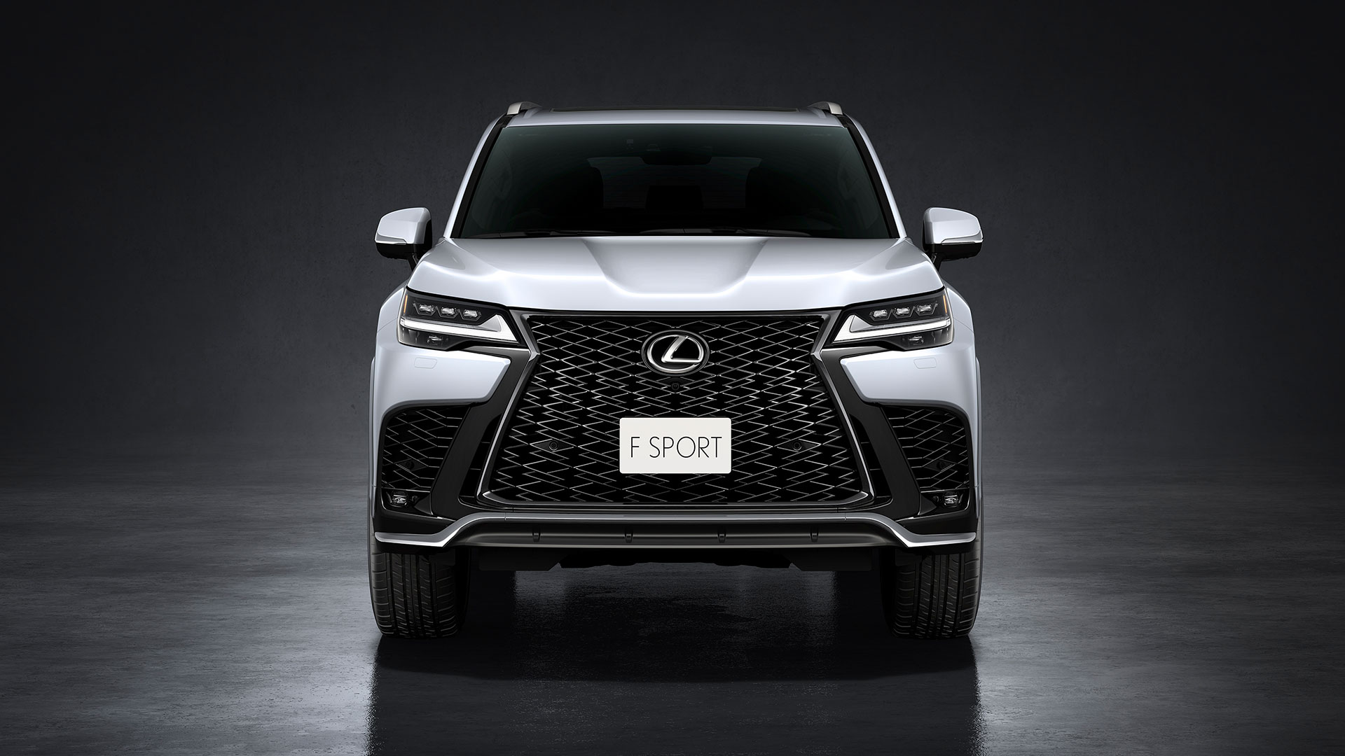 The all-new Lexus LX F Sport. (Overseas pre-production model shown. Australian grades, features & specifications may differ.)